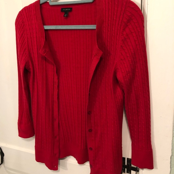 Talbots Red Sweater - Picture 4 of 4